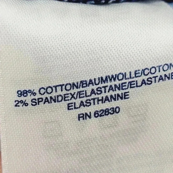 Lands' End pattern women's shorts bermuda 8 - Picture 6 of 7